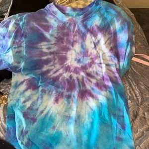 Homemade tie dye shirt
